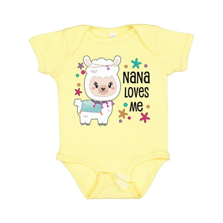 Inktastic Nana Loves Me- Cute and Happy Llama Gift Baby Boy or Baby Girl Bodysuit
Inktastic Nana Loves Me- Cute and Happy Llama Gift Baby Boy or Baby Girl Bodysuit