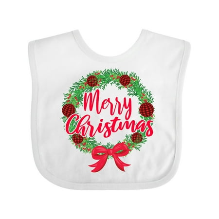 Inktastic Merry Christmas Wreath with Red Bow and Ornaments Gift Baby Boy or Baby Girl Bib
Inktastic Merry Christmas Wreath with Red Bow and Ornaments Gift Baby Boy or Baby Girl Bib