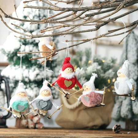 Juhai Christmas Kawaii Ski Snowman Doll Toy Hanging Pendant Xmas New Year Tree Decor
Juhai Christmas Kawaii Ski Snowman Doll Toy Hanging Pendant Xmas New Year Tree Decor
