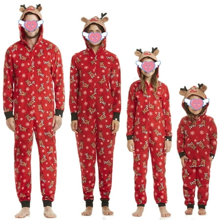 Cathery Christmas Family Matching Hoodie Pajamas Reindeer Romper Long Sleeve One Piece Jumpsuit Zipper Pjs for Adult Kids Baby
Cathery Christmas Family Matching Hoodie Pajamas Reindeer Romper Long Sleeve One Piece Jumpsuit Zipper Pjs for Adult Kids Baby