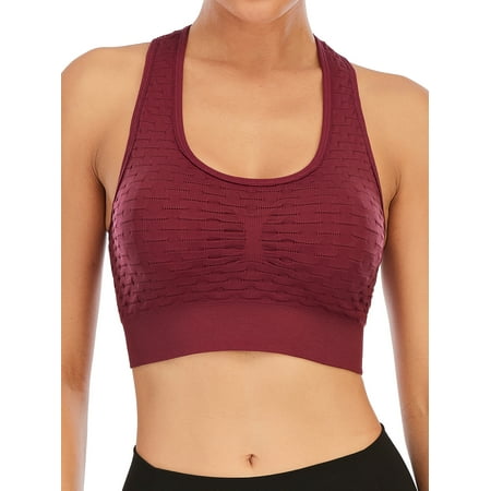 YouLoveIt Women Sports Bras Seamless Racerback Sports Bra Padded Stretch Fitness Tops Workout Yoga Bras Comfort Sports Bras Wire Free Sports Bra for Gym Workout Fitness
YouLoveIt Women Sports Bras Seamless Racerback Sports Bra Padded Stretch Fitness Tops Workout Yoga Bras Comfort Sports Bras Wire Free Sports Bra for Gym Workout Fitness