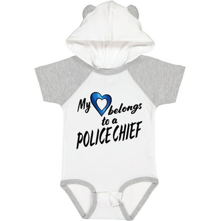 Inktastic My Heart Belongs to a Police Chief with Blue Heart Gift Baby Boy or Baby Girl Bodysuit
Inktastic My Heart Belongs to a Police Chief with Blue Heart Gift Baby Boy or Baby Girl Bodysuit