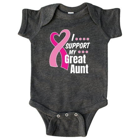 Inktastic Breast Cancer Awareness I Support My Great Aunt Pink Ribbon Gift Baby Boy or Baby Girl Bodysuit
Inktastic Breast Cancer Awareness I Support My Great Aunt Pink Ribbon Gift Baby Boy or Baby Girl Bodysuit