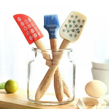 Brand Clearance! Silicone Spatula 3 Pack Mini Spatulas Scrapers with Bamboo Handle for Cooking Baking Nonstick Cookware Kitchen Utensils High Heat Resistant
Brand Clearance! Silicone Spatula 3 Pack Mini Spatulas Scrapers with Bamboo Handle for Cooking Baking Nonstick Cookware Kitchen Utensils High Heat Resistant