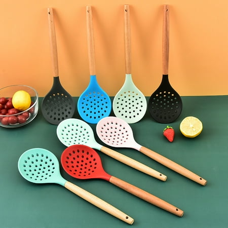 Bluelans Cooking Strainer Non-Stick Heat-Resistant Wooden Handle Colander Spoon Skimmer Strainer for Kitchen
Bluelans Cooking Strainer Non-Stick Heat-Resistant Wooden Handle Colander Spoon Skimmer Strainer for Kitchen