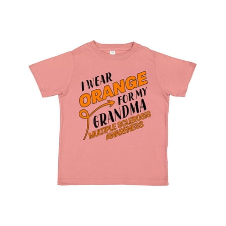 Inktastic I Wear Orange for My Grandma- Multiple Sclerosis Awareness Gift Toddler Boy or Toddler Girl T-Shirt
Inktastic I Wear Orange for My Grandma- Multiple Sclerosis Awareness Gift Toddler Boy or Toddler Girl T-Shirt
