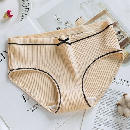 Worallymy Women Elastic Sexy Underwear Girl Cotton Briefs Breathable Moisture Wicking Panty Daily Underwear
Worallymy Women Elastic Sexy Underwear Girl Cotton Briefs Breathable Moisture Wicking Panty Daily Underwear