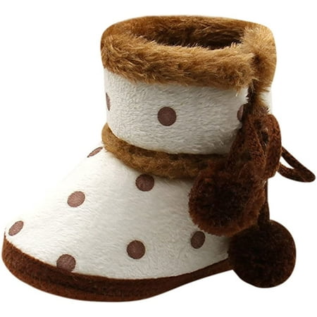 QWZNDZGR Baby Snow Boots Girls Boys Warm Winter Fur Lined Waterproof Boots PU Leather Non-Slip Infant Prewalker Shoes
QWZNDZGR Baby Snow Boots Girls Boys Warm Winter Fur Lined Waterproof Boots PU Leather Non-Slip Infant Prewalker Shoes
