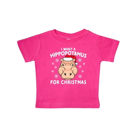 Inktastic I Want a Hippopotamus for Christmas in Santa Hat Gift Baby Boy or Baby Girl T-Shirt
Inktastic I Want a Hippopotamus for Christmas in Santa Hat Gift Baby Boy or Baby Girl T-Shirt