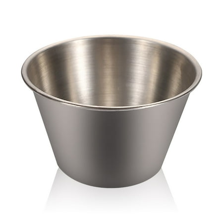 10Pcs Stainless Sauce Cup Reusable Condiment Dipping Container Bowl Dining Table Seasonings Storage Holder Restaurants Large
10Pcs Stainless Sauce Cup Reusable Condiment Dipping Container Bowl Dining Table Seasonings Storage Holder Restaurants Large