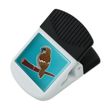 Sparrow Little Brown Bird on Stick Refrigerator Fridge Magnet Magnetic Hanging Hook Note Snack Clip
Sparrow Little Brown Bird on Stick Refrigerator Fridge Magnet Magnetic Hanging Hook Note Snack Clip