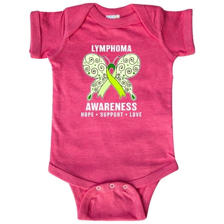 Inktastic Lymphoma Awareness Hope Support and Love Gift Baby Boy or Baby Girl Bodysuit
Inktastic Lymphoma Awareness Hope Support and Love Gift Baby Boy or Baby Girl Bodysuit