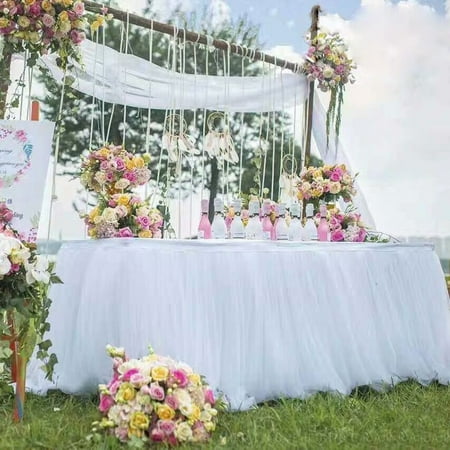 Touiyu 30 x110 Table Skirt Wedding Party Pink White Tutu Tulle Tableware Cloth Home Birthday Coffee Table Table Skirt Baby Shower Decorations
Touiyu 30 x110 Table Skirt Wedding Party Pink White Tutu Tulle Tableware Cloth Home Birthday Coffee Table Table Skirt Baby Shower Decorations