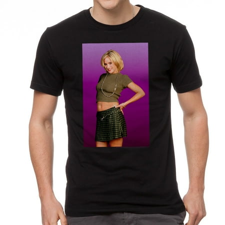 Married With Children Kelly Bundy Men's Black T-shirt NEW Sizes S-2XL