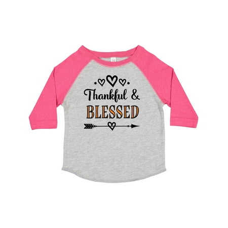Inktastic Thanksgiving Greeting Thankful Blessed Gift Toddler Toddler Girl T-Shirt
Inktastic Thanksgiving Greeting Thankful Blessed Gift Toddler Toddler Girl T-Shirt