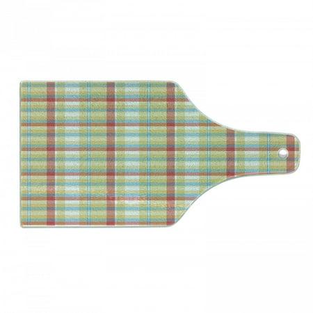 Plaid Cutting Board Geometric Composition with Squares and Rectangles Colorful Shapes with Diagonal Lines Tempered Glass Cutting and Serving Board Wine Bottle Shape Multicolor by Ambesonne
Plaid Cutting Board Geometric Composition with Squares and Rectangles Colorful Shapes with Diagonal Lines Tempered Glass Cutting and Serving Board Wine Bottle Shape Multicolor by Ambesonne