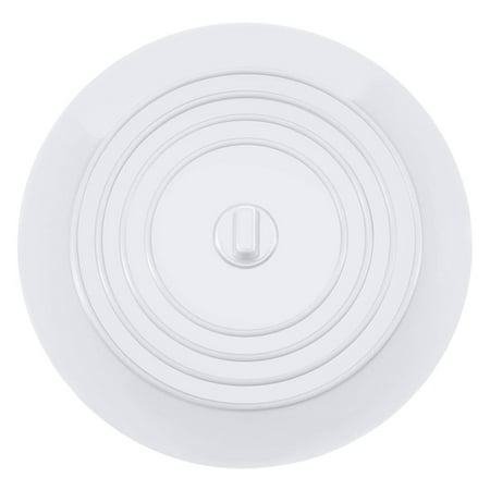 

HRSR 15cm Round Large Silicone Sink Plug Floor Drain Cover Rubber Stopper Bathtub Drain Plug(White)