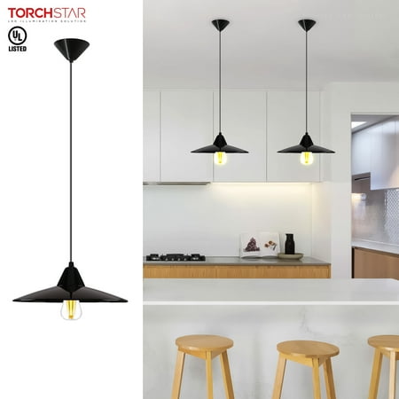 11 Industrial Pendant Light LED Hanging Pendant Lights E26/E27 Base for Kitchen Bar UL-listed LED Bulb Included
11 Industrial Pendant Light LED Hanging Pendant Lights E26/E27 Base for Kitchen Bar UL-listed LED Bulb Included