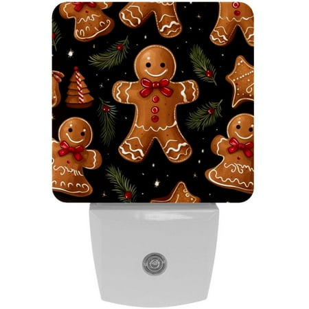 Christmas gingerbread man Square LED Night Lights - Small Portable Lighting for Any Room - Energy Efficient & Long-lasting - for Bedroom Bathroom and Hallway
Christmas gingerbread man Square LED Night Lights - Small Portable Lighting for Any Room - Energy Efficient & Long-lasting - for Bedroom Bathroom and Hallway