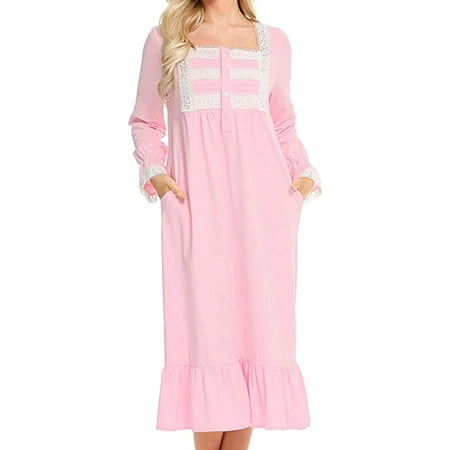 CoCopeaunts Women s Princess Dress Nightgown Long Sleeve Pajamas Halloween Parties Loungewear Soft Sleepwear for Women Girls
CoCopeaunts Women s Princess Dress Nightgown Long Sleeve Pajamas Halloween Parties Loungewear Soft Sleepwear for Women Girls