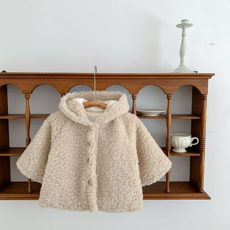 Leutsin Baby Clothes Woolen Hooded Coat Winter Clothes Plush Cotton Padded Jacket Cotton Clothes Boys And Girls Baby Warm Coat
Leutsin Baby Clothes Woolen Hooded Coat Winter Clothes Plush Cotton Padded Jacket Cotton Clothes Boys And Girls Baby Warm Coat