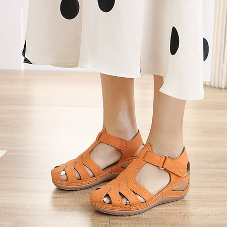 uikmnh Women Shoes Comfortable Peep Summer Shoes Beach Fashion Wedges Toe Breathable Sandals Women Women s Sandals Orange 8
uikmnh Women Shoes Comfortable Peep Summer Shoes Beach Fashion Wedges Toe Breathable Sandals Women Women s Sandals Orange 8
