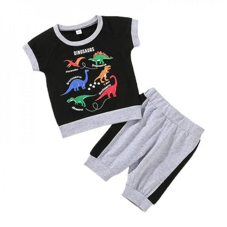 Toddler Baby Shorts Clothes Set Summer Infant Boy Cartoon Print Short Sleeve T-Shirt Pants Outfits Gray
Toddler Baby Shorts Clothes Set Summer Infant Boy Cartoon Print Short Sleeve T-Shirt Pants Outfits Gray