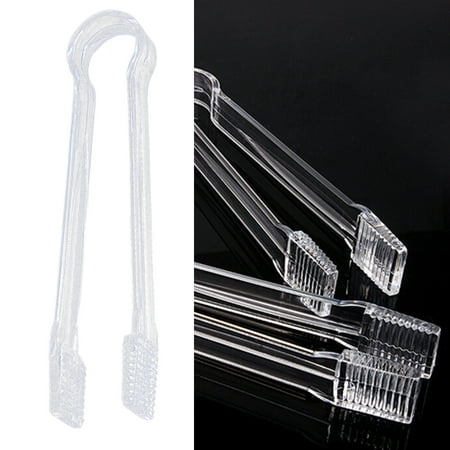 Dytern Party Transparent Acrylic Ice Tongs Serving Tongs Food Clip Bread Cake Salad Tongs for Home Party Bar
Dytern Party Transparent Acrylic Ice Tongs Serving Tongs Food Clip Bread Cake Salad Tongs for Home Party Bar