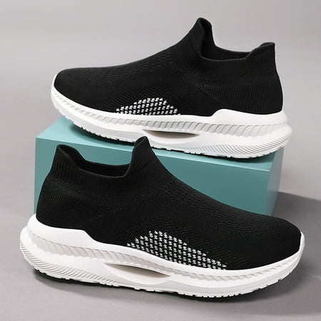 Women‘s Casual Sneakers Flying Woven Lightweight Breathable Slip-on Walking Shoes Comfortable All-match Running Shoes
Women‘s Casual Sneakers Flying Woven Lightweight Breathable Slip-on Walking Shoes Comfortable All-match Running Shoes