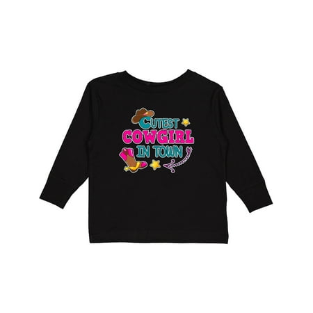 Inktastic Cutest Cowgirl in Town with Cowgirl Hat and Boots Gift Toddler Toddler Girl Long Sleeve T-Shirt
Inktastic Cutest Cowgirl in Town with Cowgirl Hat and Boots Gift Toddler Toddler Girl Long Sleeve T-Shirt