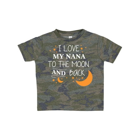 Inktastic I Love My Nana to the Moon and Back Gift Toddler Boy or Toddler Girl T-Shirt
Inktastic I Love My Nana to the Moon and Back Gift Toddler Boy or Toddler Girl T-Shirt