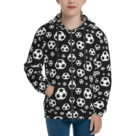 Hoodies for Teen Girls Boys black soccer ball Football Long Sleeve Youth Kids Essentials Zip Up Hoodie Lghtweight Fashion Hoodies & Sweatshirts Jacket Fall Winter Outfits Tops
Hoodies for Teen Girls Boys black soccer ball Football Long Sleeve Youth Kids Essentials Zip Up Hoodie Lghtweight Fashion Hoodies & Sweatshirts Jacket Fall Winter Outfits Tops