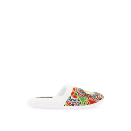 Dolce & gabbana carretto terry slippers