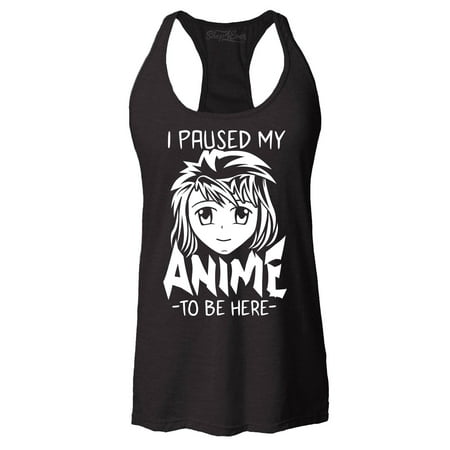 Shop4Ever Women s I Paused My Anime to Be Here Racerback Tank Top X-Small Black
Shop4Ever Women s I Paused My Anime to Be Here Racerback Tank Top X-Small Black