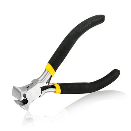 SPEEDWOX End Cutting Pliers End Nippers 4 Inches Mini End Cutters Fine Precision Professional Beading Tools Wire Cutter with Damping Handles for Pulling Nails Brads
SPEEDWOX End Cutting Pliers End Nippers 4 Inches Mini End Cutters Fine Precision Professional Beading Tools Wire Cutter with Damping Handles for Pulling Nails Brads