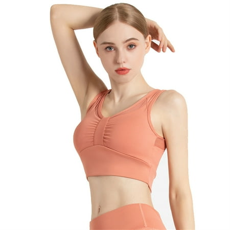 Women s Slim Fit Workout Crop Tank Top Sleeveless Open Navel Ruched Chest Bra L Honey Pomelo Powder
Women s Slim Fit Workout Crop Tank Top Sleeveless Open Navel Ruched Chest Bra L Honey Pomelo Powder