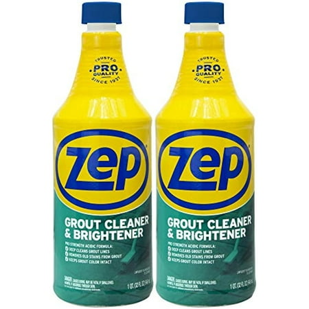 Zep Grout Cleaner And Brightener - 32 Ounce (Pack Of 2) Zu104632 - Deep Cleaning Pro Formula
Zep Grout Cleaner And Brightener - 32 Ounce (Pack Of 2) Zu104632 - Deep Cleaning Pro Formula