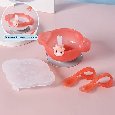 NIUREDLTD Baby Training Tableware Baby Bowl Straw Spoon Set Temperature Sensitive Pp Baby Bowl
NIUREDLTD Baby Training Tableware Baby Bowl Straw Spoon Set Temperature Sensitive Pp Baby Bowl