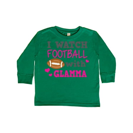 Inktastic I Watch Football with My Glamma Gift Toddler Toddler Girl Long Sleeve T-Shirt
Inktastic I Watch Football with My Glamma Gift Toddler Toddler Girl Long Sleeve T-Shirt