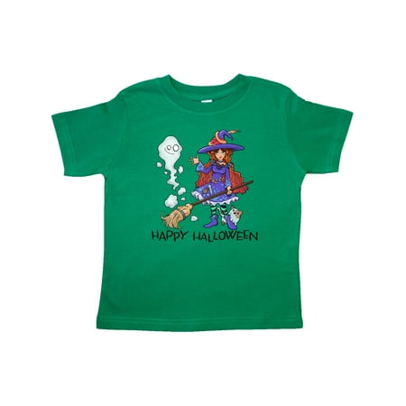 Inktastic Happy Halloween Cute Witch with Patchwork Cat and Ghost Gift Toddler Boy or Toddler Girl T-Shirt
Inktastic Happy Halloween Cute Witch with Patchwork Cat and Ghost Gift Toddler Boy or Toddler Girl T-Shirt