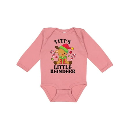 Inktastic Christmas Titi s Little Reindeer with Candy Canes Gift Baby Boy or Baby Girl Long Sleeve Bodysuit
Inktastic Christmas Titi s Little Reindeer with Candy Canes Gift Baby Boy or Baby Girl Long Sleeve Bodysuit