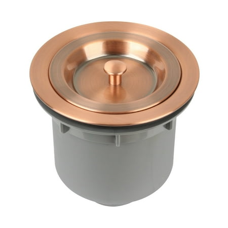 Akicon Copper Kitchen Sink Drain (1.5 connector with deep waste basket) - 3.5inch
