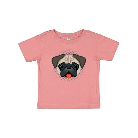Inktastic Cute Pug Puppy Dog Gift Gift Baby Boy or Baby Girl T-Shirt