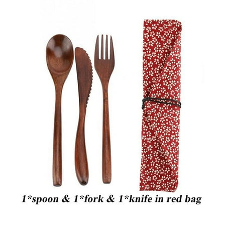 Tableware Dinnerware Cutter Spoon Fork With Bags Bamboo Flatware Reusable Wooden Cutlery 1
Tableware Dinnerware Cutter Spoon Fork With Bags Bamboo Flatware Reusable Wooden Cutlery 1