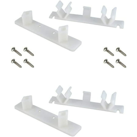 Tenn-Tex B-340 False Front Clips/Drawer (4 1/4 Opening) Set with Screws