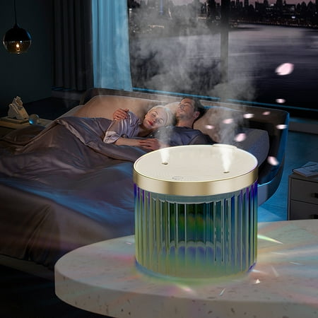 Qdahuk USB Humidifier With Colored Light 1500ML Quiet Cool Mist Humidifier For Bedroom And Office Plants Easy To Clean Gray
Qdahuk USB Humidifier With Colored Light 1500ML Quiet Cool Mist Humidifier For Bedroom And Office Plants Easy To Clean Gray