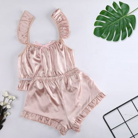 KUNPENG Women Lace Sexy Passion Lingerie Babydoll G-String Plus Size Nightwear 2PC Set Valentine s Nightgown Pajamas Pink / M
KUNPENG Women Lace Sexy Passion Lingerie Babydoll G-String Plus Size Nightwear 2PC Set Valentine s Nightgown Pajamas Pink / M