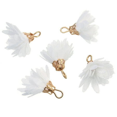 20Pcs DIY Manual Accessories Delicate Chiffon Flower Design Pendants Petal Hanging Ornaments DIY Jewelry Making Accessories (White)
20Pcs DIY Manual Accessories Delicate Chiffon Flower Design Pendants Petal Hanging Ornaments DIY Jewelry Making Accessories (White)