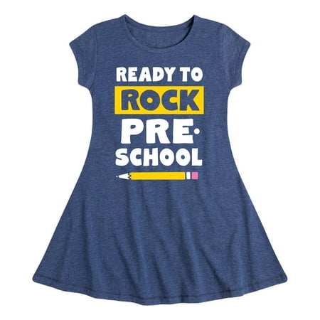 Instant Message - Ready To Rock Preschool - Toddler And Youth Girls Fit And Flare Dress
Instant Message - Ready To Rock Preschool - Toddler And Youth Girls Fit And Flare Dress