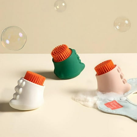 Silicone Soft Cleaning Brush Dinosaur-Shape Three-sided Cloth Washing Brush
Silicone Soft Cleaning Brush Dinosaur-Shape Three-sided Cloth Washing Brush